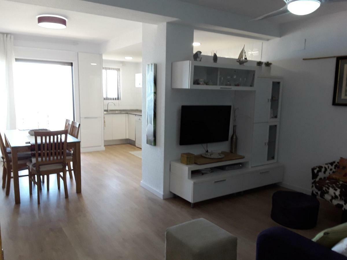 Apartamento 1 Linea Playa Porsa Playa Alboraya Port Saplaya Eksteriør bilde